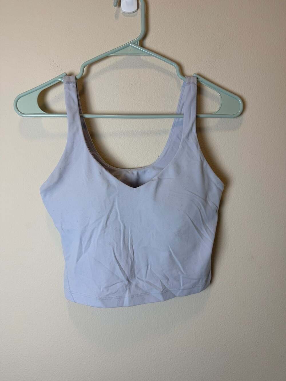 Lululemon Align Tank Cropped Light Blue Size 6